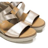 FLUCHOS F1973 PLATIN Sandalias plataforma mujer 35069 25V SANDALIA CUÑA ALUMINIO PLATINO - details 1