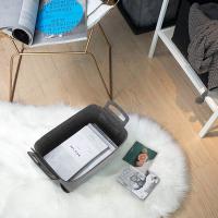 Cesta De Almacenamiento Plegable De Terciopelo Para Ropa Lavandería Estación De Trabajo Gran Capacidad Caja De Almacenamiento De Cosméticos Libros Suministros Estudiar - details 8