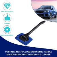 Set De Limpieza De Ventanas De Coche Con Cepillo De Microfibra Y Mango Largo Herramienta De Limpieza Para Parabrisas Accesorios Para Coche - details 4