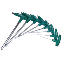 Llave De Hexágono T-shaped 1.5-10mm Herramienta Manual Resistente HRC52-54 Para Tornillos De Ángulo Interno Six Partes De Equipo - details 0