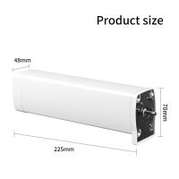 Motor De Cortina Inteligente Tuya WiFi / ZigBee Con Control Remoto RF Alexa Echo Google Assistant 225MM Sistema Automático Para Cortinas - details 11