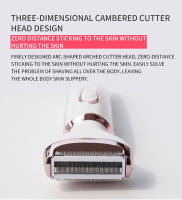 Epilador Eléctrico Para Mujer 4 En 1 Trimmer De Cara Y Cuerpo Painless Depilador Para Boca Del Niño Cejas Y Nariz Recargable ABS - details 5