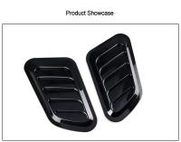 2PCS Adornos De Fibra De Carbono Para Maletero De Coche Decoración De Flujo De Aire De Adhesivos Para Ventosa Del Maletero Accesorios Para Coches - details 1