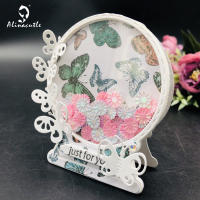 Alinacutle Teadrop Edge Nesting Frame Corte De Metal Para Scrapbooking Y Manualidades En Papel Y Cartón Plantillas De Tarjeta Hechas a Mano - details 14