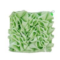 Bola De Baño Creativa 2 En 1 Toalla Loofah Con Cierre De Cordón Exfoliante Suave Esponja De Ducha Herramienta De Cuidado De Piel - details 26
