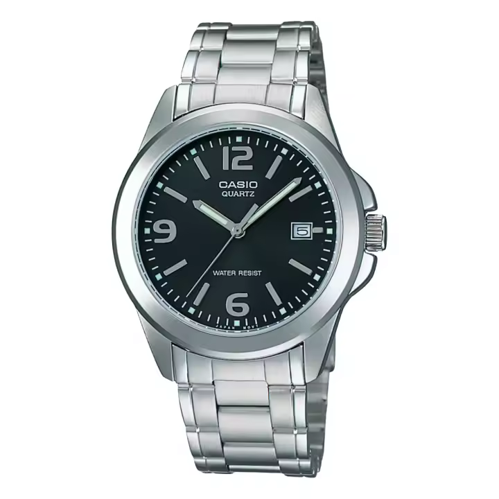 Casio Reloj Hombre Analogico Cuarzo con Correa de Acero inoxidable MTP-1215A-1A - 1