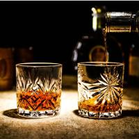 Vaso De Whiskey Duradero Para Cócteles Y Scotch Bourbon Vajilla Ecológica De Vidrio Para Bebidas De Moda Y Fiesta - details 0