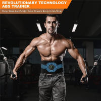 Cinturón De Estimulación Muscular EMS Para Adelgazamiento Y Modelado Corporal En Casa Y Gimnasio Para Hombres Y Mujeres Con 10 Modos Y 39 Niveles De Intensidad Azul USB Recargable Sin Necesidad De Hojas De Gel - details 2
