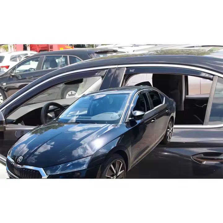 1 kit Deflectores de aire delanteros y traseros para SKODA OCTAVIA IV Sedan desde 2020 - 1