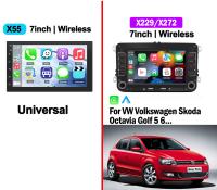 Radio De Coche Android 13 Para VW Volkswagen Golf 5 6 Touran Passat B6 Jetta MK5 MK6 Player Multimedia De Múltiples Funciones Con Soporte Para CarPlay Y Android Auto - details 1