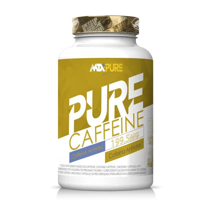 CAFFEINE by MTX PURE  - Estimulante de cafeína de alta pureza y calidad farmacéutica similar al alcaloide - 1