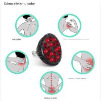 Lámpara de terapia de luz roja, dispositivo de terapia de luz infrarroja Wolezek 36W 18 Led, 660nm Rojo y 850nm infrarrojo buscar Combo bombilla Roja - details 2