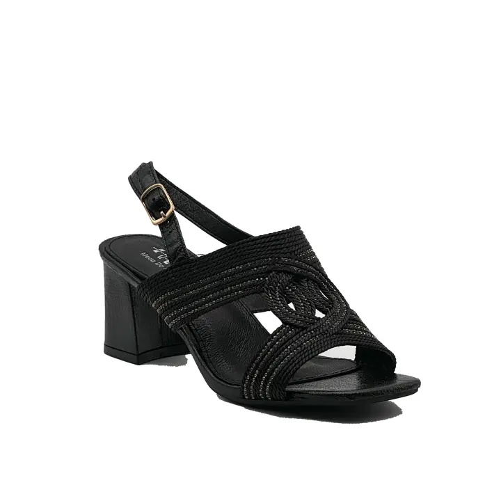 JZ Hermanos Zapatos de Tacón Medio para Mujer - Moda Femenina Elegante y Cómodo - 1