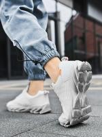 Zapatillas De Correr Casuales Para Hombres Y Mujeres Talla Grande Hasta 47 Para Senderismo Y Caminar Material Microfibra Transpirables Y Contraídas Para Verano 2024 - details 22