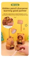 Lámpara De Noche LED Capybara Recargable Por USB Regalo Para Niños Decoración De Escritorio Protección Ocular Lámpara De Mesa Para El Hogar - details 14
