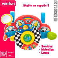 Winfun Volante para carro bebé 2 en 1 c/luz y sonido - details 1