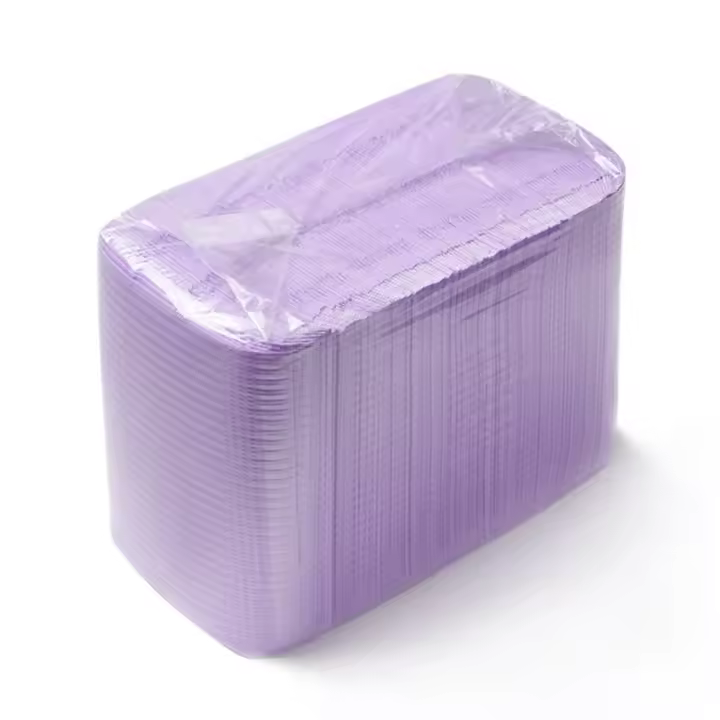 50pcs/Pack Matriz De Arte De Uñas Desechable Para Manicura Lint Paper Protector De Mesa Hidrofobo Para Cuidado De Uñas Y Pólipos Herramienta De Belleza - 1