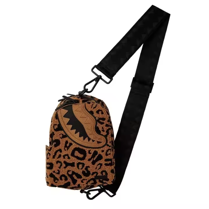 Bolso Sprayground 910B6952NSZ Chenille Cheetah Backpack Sling - 1