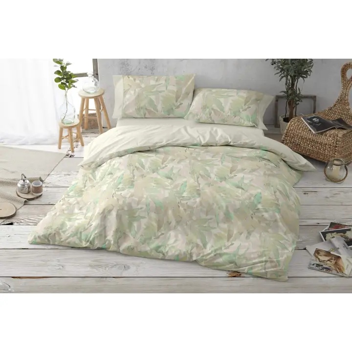 Funda Nórdica 044 Verde Burrito Blanco - 1