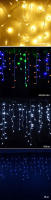 Luces De Navidad LED De 1200 LED 5m-40m Para Colgar En El Exterior Decoración De Jardín Puerta Casa Estante Calle Droop 0.6m Multicolor - details 8
