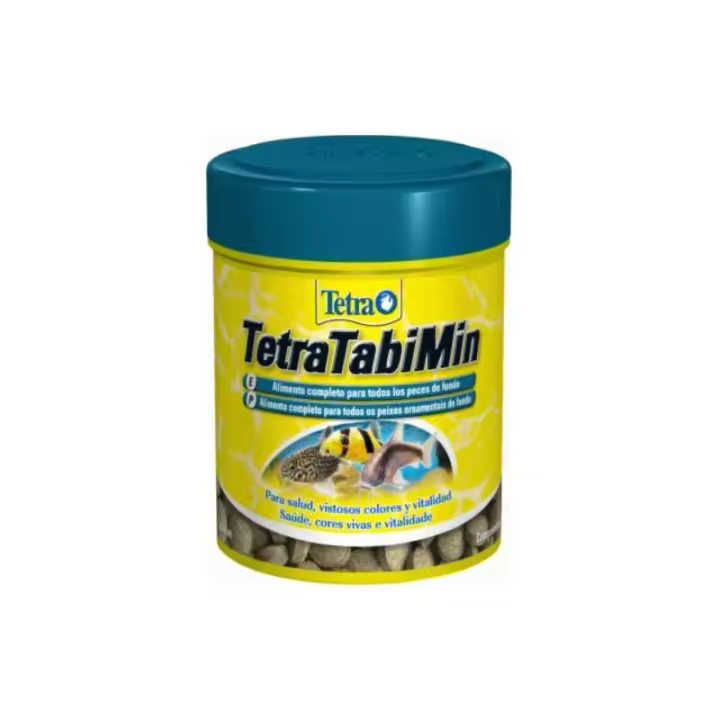 Tetratabimin 275 Tabletas Comida para peces de fondo Tetra - 1