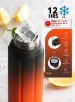 FEIJIAN Termo Deportivo De Doble Capa 600ml Acero Inoxidable 18/10 Chorro Directo a Prueba De Fugas Tumbler Aislado Personalizable - details 7