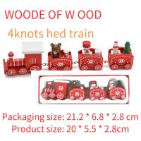 Adorno De Navidad De Tren De Madera/Plástico Decoración De Feliz Navidad Para El Hogar Regalos De Xmas 2023 Día De Año Nuevo 2024 - details 13