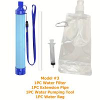 Filtro De Agua Portátil De 10000 Gallones Para Exteriores Sistema De Filtro De 4 Etapas Ultra-Ligero 0.01 Micrómetro Purificador De Agua Para Supervivencia Contra Pajita - details 9