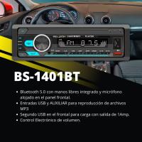 Autorradio Belson BS-1401BT con Potente Bluetooth 5.0 y Reproductor de MP3 - details 0