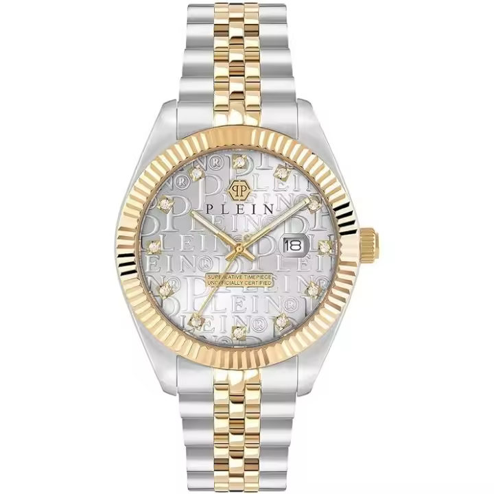 Reloj de Cuarzo Philipp Plein Date Superlative, Gris, 41 mm, PWMFA0425 - 1