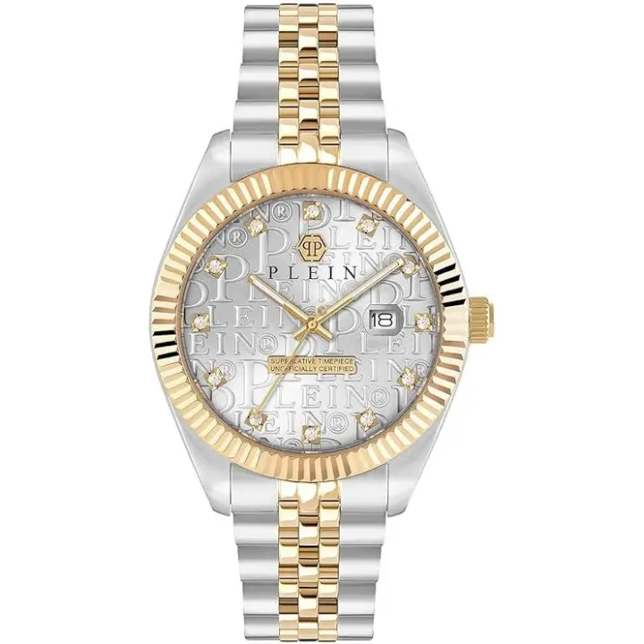 Reloj de Cuarzo Philipp Plein Date Superlative, Gris, 41 mm, PWMFA0425 - 1