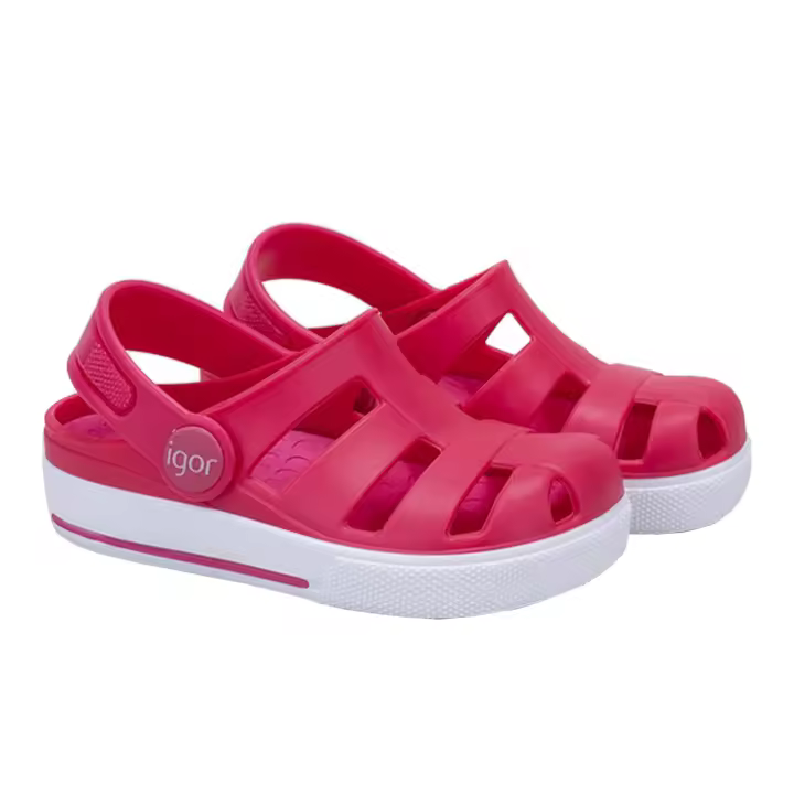 Chanclas marca Igor modelo S10277 para niña en color rosa - 1