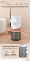 Dispensador De Jabón Líquido USB Con Sensor Táctil Y Pantalla De Temperatura Máquina De Espuma Para Equipo De Baño - details 2