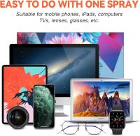 LimpiaPantalla 2 En 1 Spray Limpia Y Seca Para Pantallas De Teléfono Móvil PC Tablet iPad Microfibra Eliminador De Polvo Herramientas De Limpieza - details 7