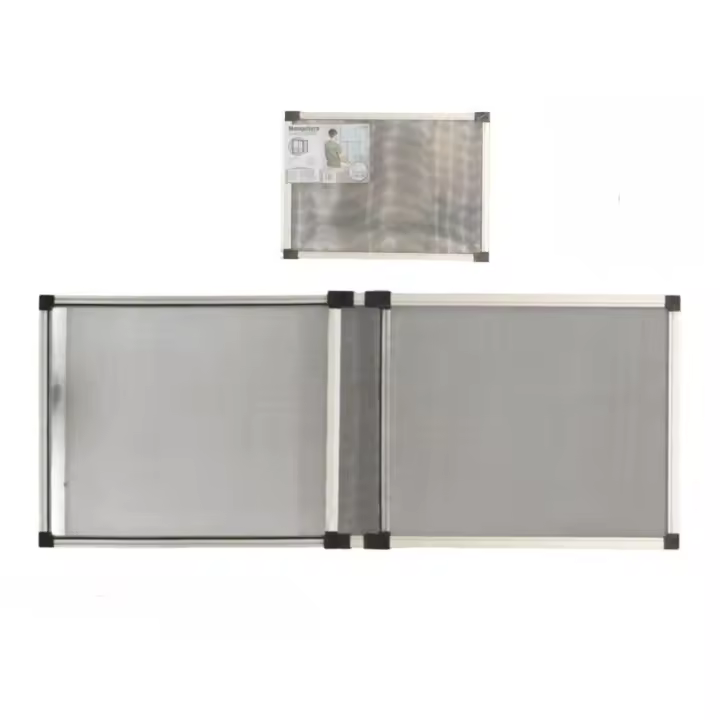 Gerimport Mosquitera marco aluminio extensible 50x35 cm decoración ventanas - 1