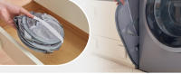 Cesta De Ropa Plegable Collapsible Con Manijas Reinforced Para Baño Dormitorio Y Viaje Hamper Pop up Ecológica De Poliéster 100% - details 3