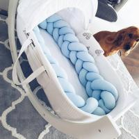 Nueva almohada de sofá con Bola anudada Larga Tejida Danesa, almohada Creativa de trenza nórdica para Cama Infantil. - details 4