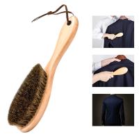 Cepillo De Pelo De Caballo Con Mango De Madera Para Limpieza Y Polvo De Zapatos Cepillo Suave Para Ropa Y Lavandería Anti-estático Herramienta De Cuidado De Ropa - details 2