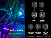 Pedal De Bicicleta BOLANY 7.0 De Aluminio Con Luz LED Ajustable Antideslizante Para MTB Con 2 Rodamientos Pedal Hueco Ultraligero Para Mountain Bikes - details 3