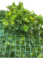 Setos Artificiales  Realistas Floral Privacidad Verde  Panel de Decoración de Pared 5 MODELOS  Césped Simulado para Exteriores  Almohadilla Valla Falsa  Panel Celosía Decoración Pared Medidas 40x60cm - details 4