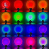 Luz De Puesta De Sol Con Auriculares Y Control Remoto 16 Colores Versión Personalizada Luz Nocturna De Sonda Incluida - details 6