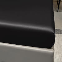 Edredón De Seda Negra Sólida Para Todas Las Estaciones Para Hombres Y Mujeres Estilo Simple Y Moda Para Dormitorio Y Hotel - details 5