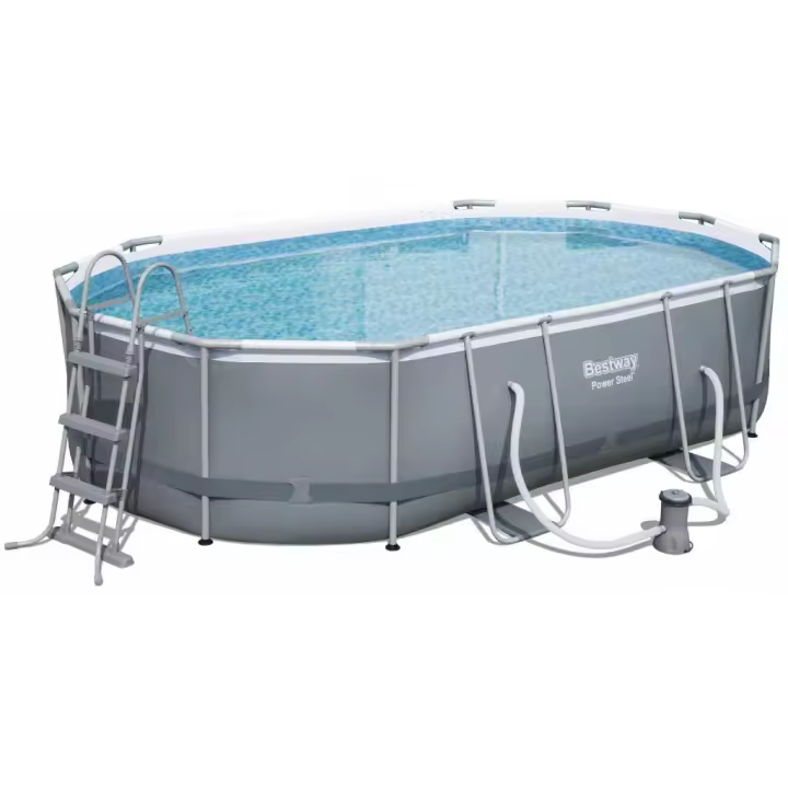 Piscina Desmontable Oval Power Steel 488x305x107 cm. Bestway 56448 - 1