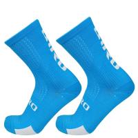 Calcetines De Ciclismo De Compresión Para Competición Respirables Para Hombre Y Mujer Calcetines De Montaña Deporte Algodón Rodilla-Alto - details 2