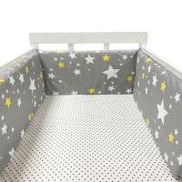 Parachoques de Algodón Gruesto para Cuna de Bebe, protector de cuna de una Pieza, cojines, decoración de Cama para habitación de recien nacidos,Parachoques para Cama de Bebe, pieza de Protección - details 3