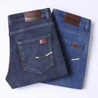 Wthinlee Jeans Para Hombre Negocios Casual Stretch Denim Azul Y Negro Trasero Recto Moda Primavera Verano Ropa De Marca - details 23