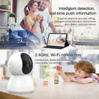 TALLPOWER C23 Cámara de Vigilancia Interior, Ultra HD 2K, WiFi 2.4GHz, Visión Nocturna, LED Infrarrojo de Seguimiento Automático, Pan y Tilt de 360°, Audio Bidireccional - details 10