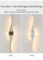 Lámpara De Pared Moderna Y Sencilla Para Cocina Y Sala De Estar Con Luz LED Decoración De Hogar Adecuada Para TV Y Dormitorio Iluminación Diaria - details 1
