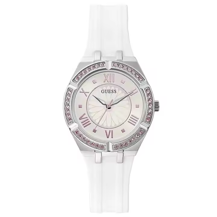Guess Gw0032l1 Cosmo Reloj Para Para Mujer Color Blanco - 1