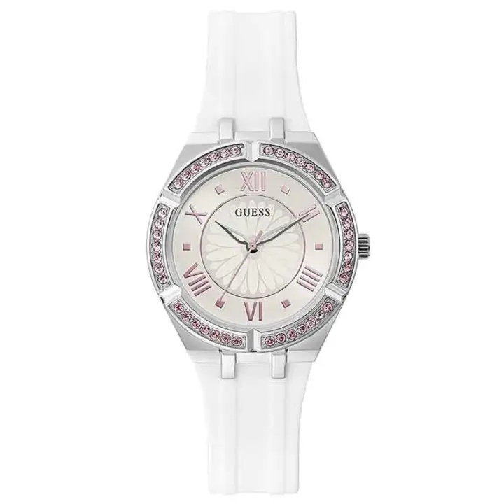 Guess Gw0032l1 Cosmo Reloj Para Para Mujer Color Blanco - 1